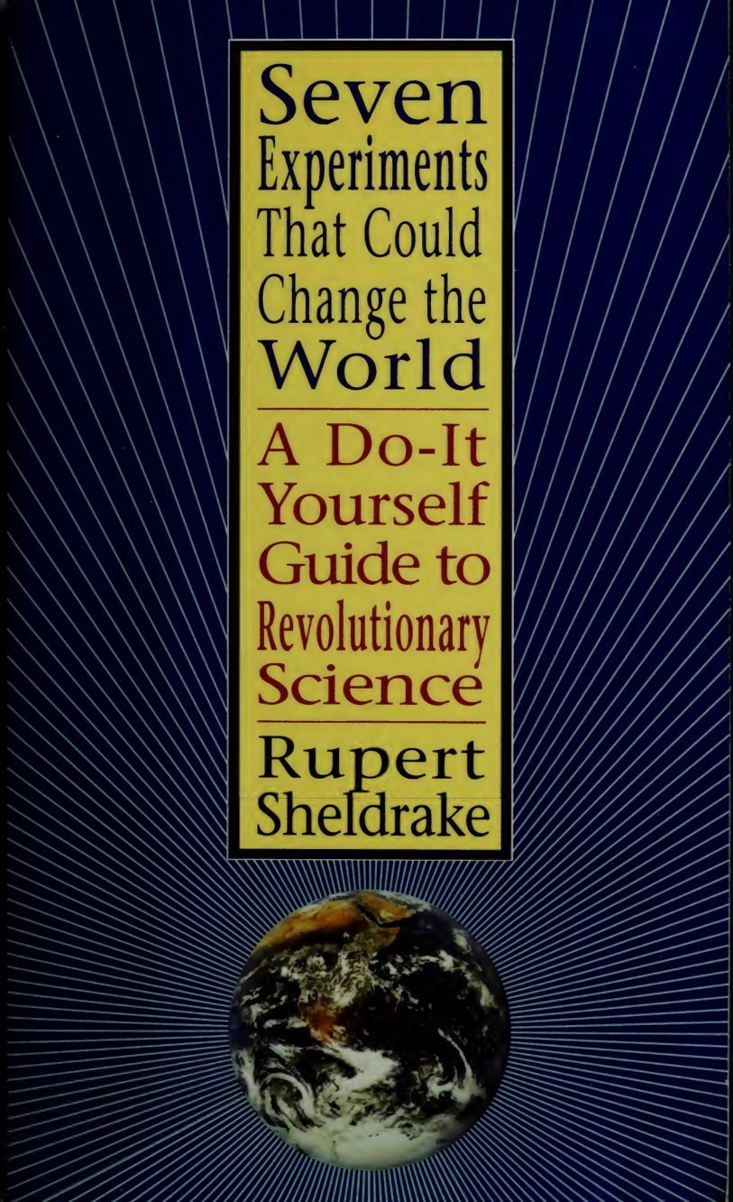 Cover for Seven Experiments That Could Change The World